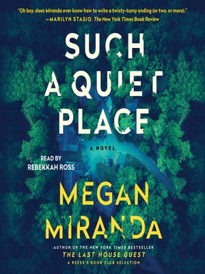 cover image of Such a Quiet Place: a Novel